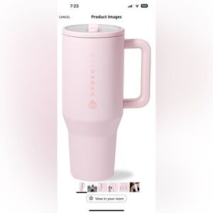 HydroJug Pink Sleek Durable Hydration Bottle